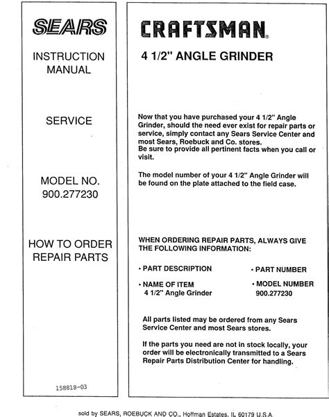 cnc grinding machine maintenance manual pdf|angle grinder manual PDF.